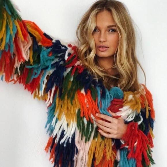 Andi Bagus Cray-McCray Plush Shag Jacket